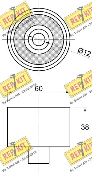 Tensioner Pulley, timing belt