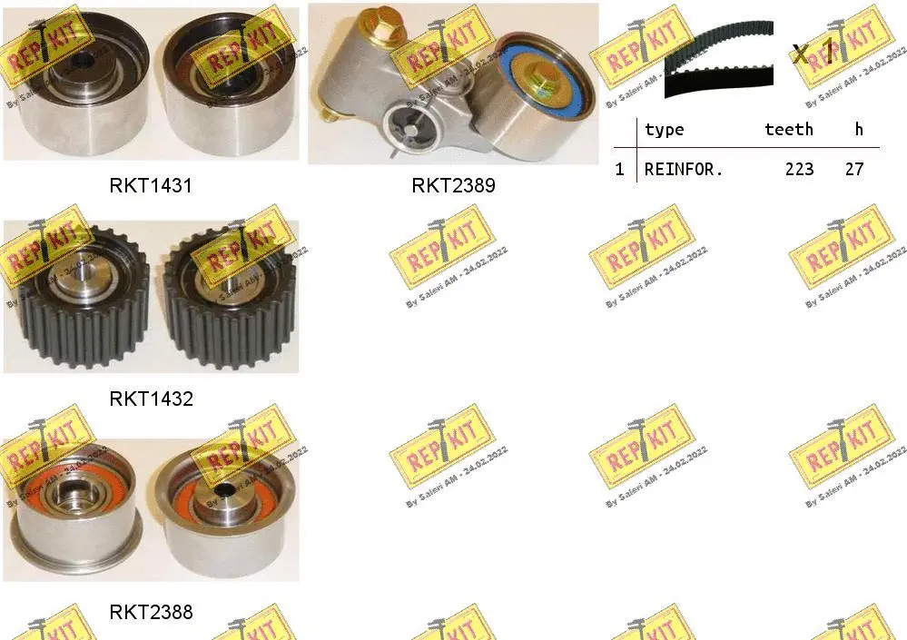 Timing Belt Kit (RKTK1103)
