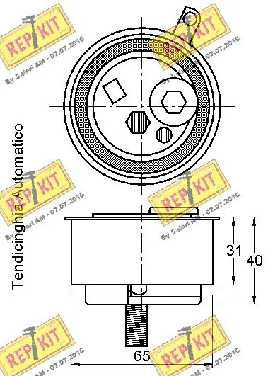 Tensioner Pulley, timing belt
