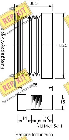 Alternator Freewheel Clutch