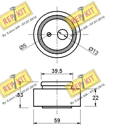 Tensioner Pulley, timing belt
