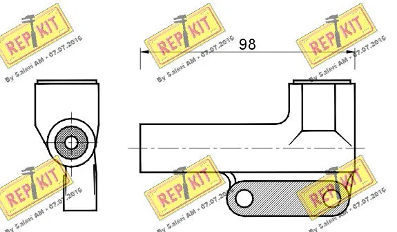 Vibration Damper, timing belt