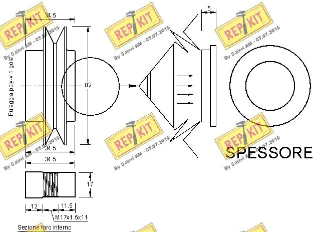 Alternator Freewheel Clutch