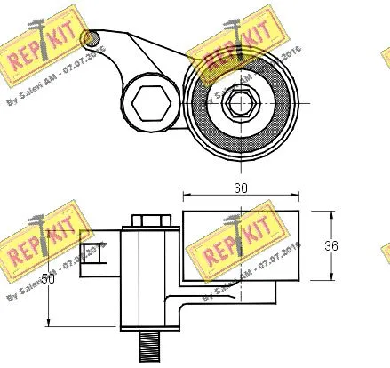 Tensioner Pulley, timing belt