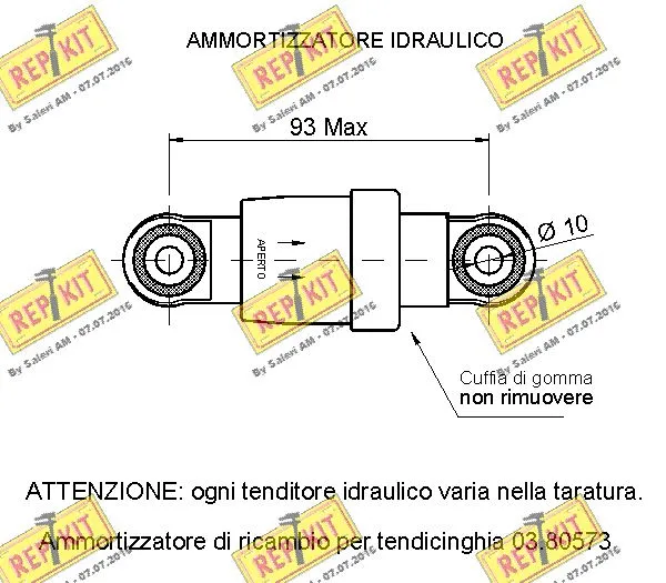Vibration Damper, V-ribbed belt
