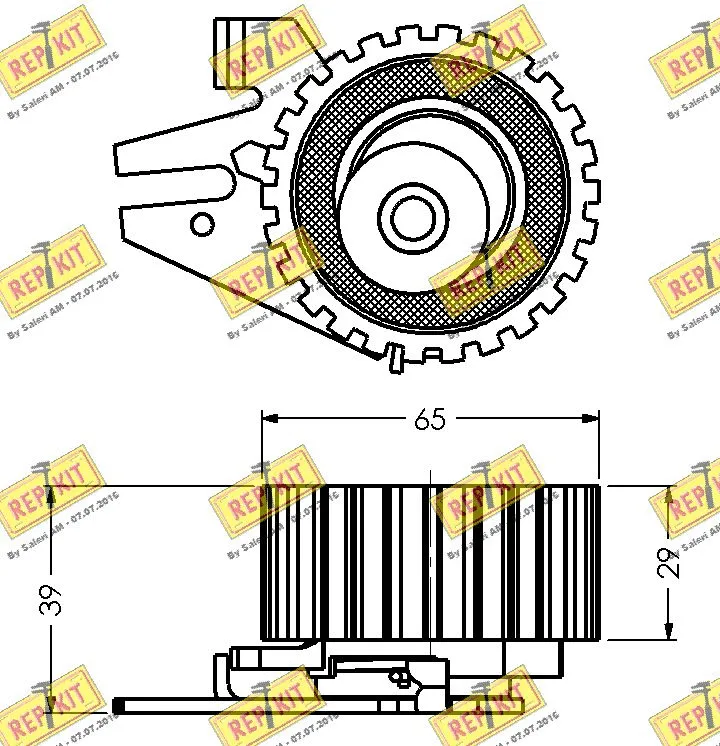 Tensioner Pulley, timing belt