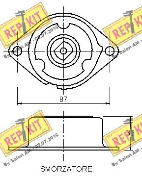 Belt Tensioner, V-ribbed belt