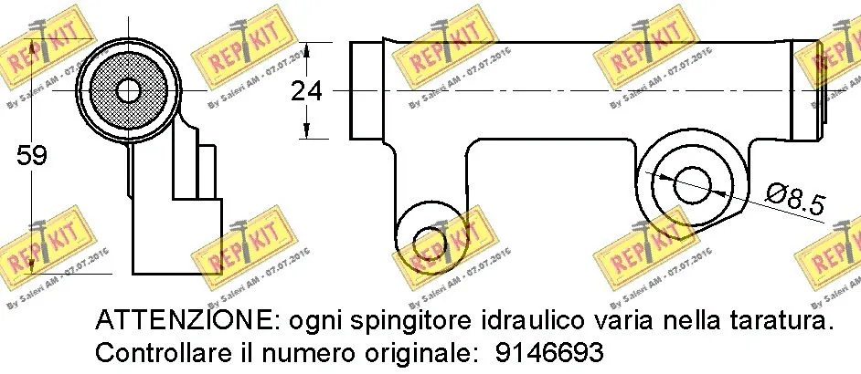 Vibration Damper, timing belt