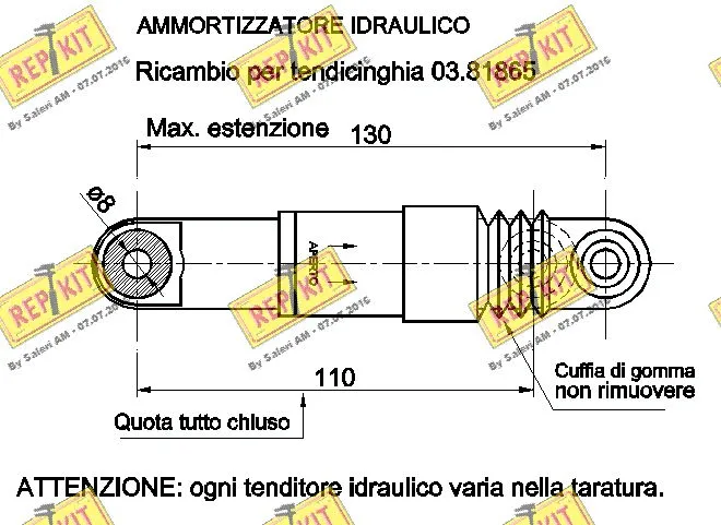 Vibration Damper, V-ribbed belt