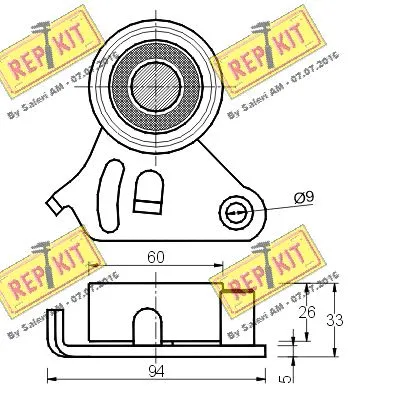 Tensioner Pulley, timing belt
