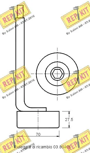 Belt Tensioner, V-ribbed belt