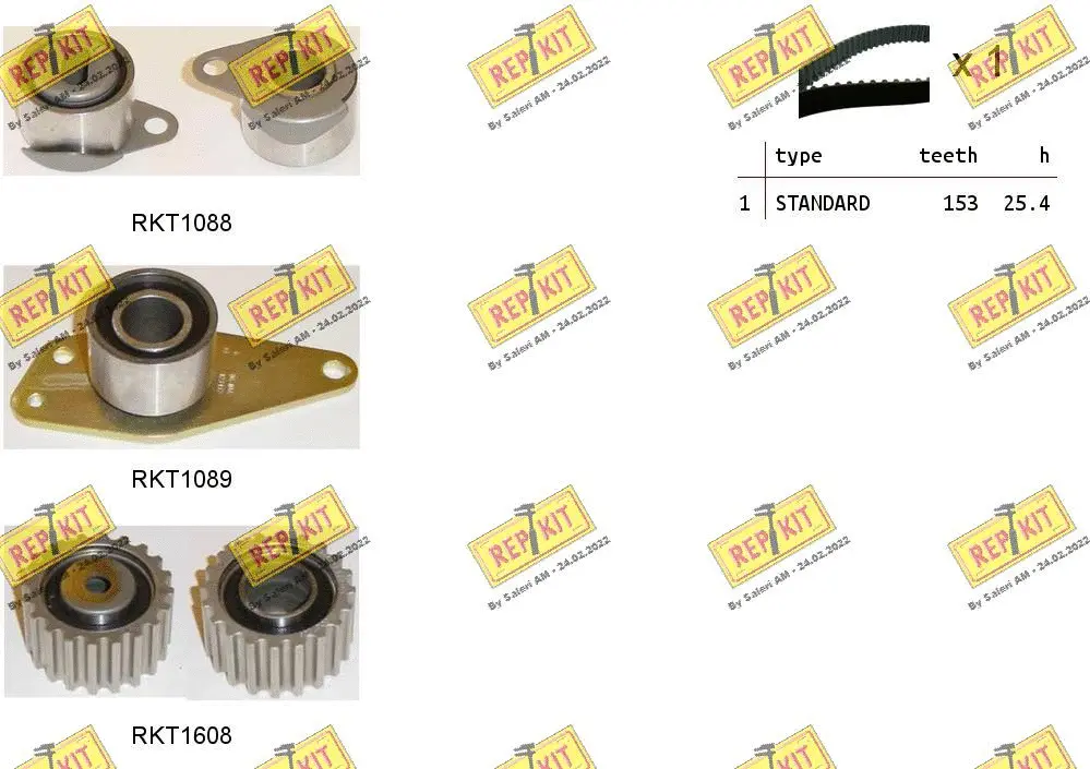 Timing Belt Kit (RKTK1048)