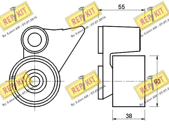 Tensioner Pulley, timing belt