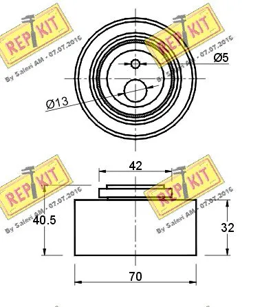Tensioner Pulley, timing belt