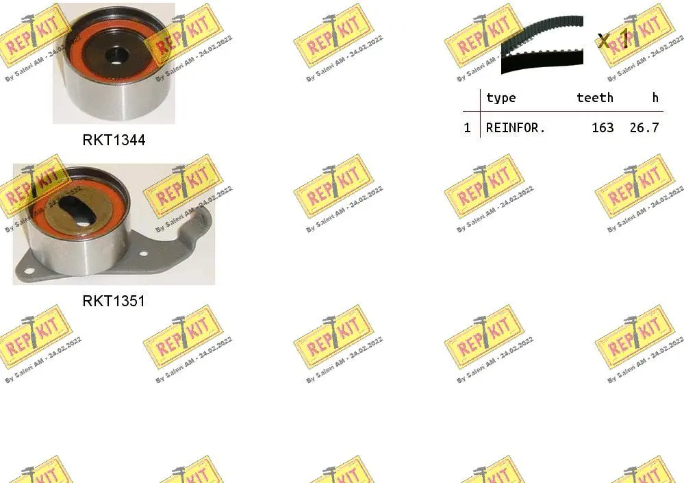 Timing Belt Kit (RKTK0988)