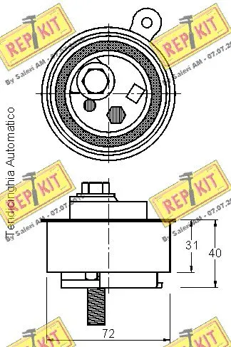 Tensioner Pulley, timing belt
