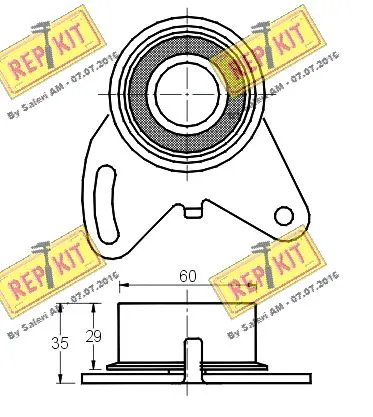 Tensioner Pulley, timing belt
