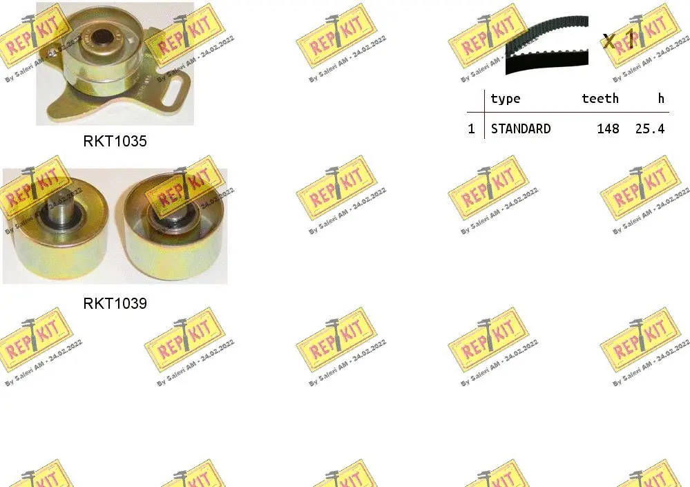 Timing Belt Kit (RKTK1044)