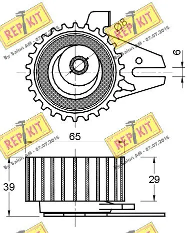 Tensioner Pulley, timing belt