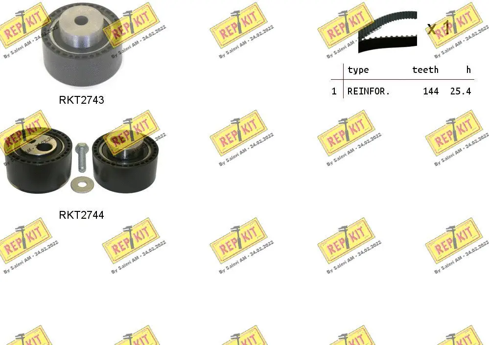 Timing Belt Kit (RKTK1084)