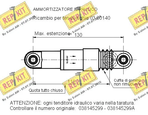 Vibration Damper, V-ribbed belt