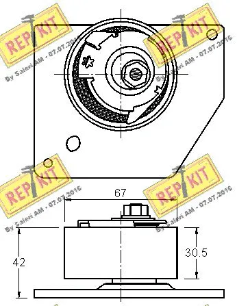 Tensioner Pulley, timing belt
