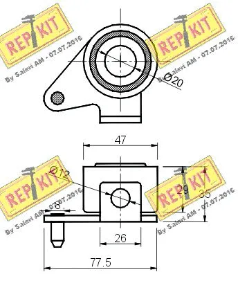 Tensioner Pulley, timing belt