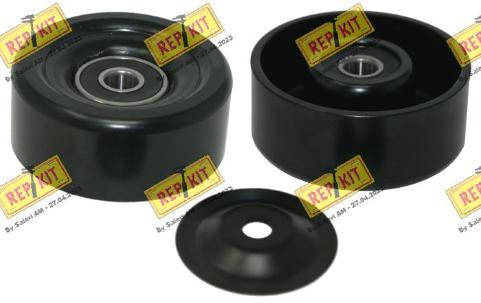 Tensioner Pulley, V-ribbed belt (RKT3980)