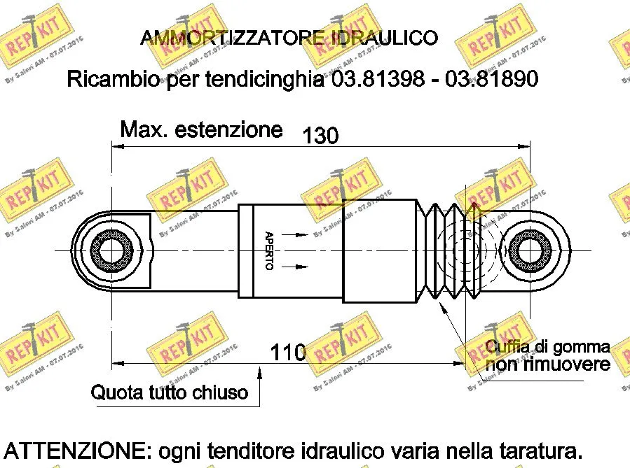Vibration Damper, V-ribbed belt