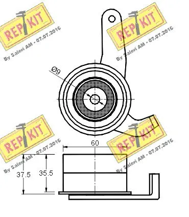 Tensioner Pulley, timing belt