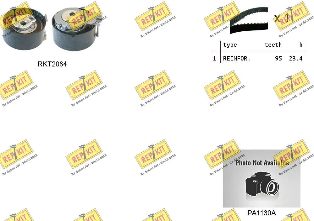 Water Pump & Timing Belt Kit (RKTK0922PA)
