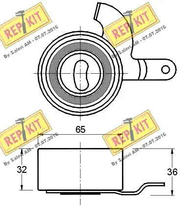 Tensioner Pulley, timing belt