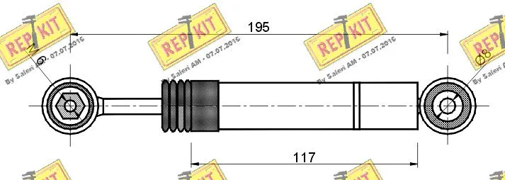 Vibration Damper, V-ribbed belt
