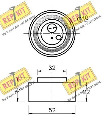 Tensioner Pulley, timing belt