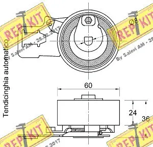 Tensioner Pulley, timing belt