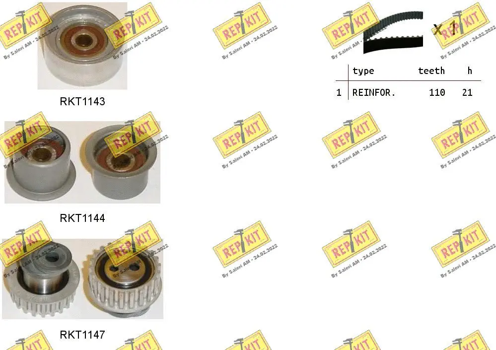 Timing Belt Kit (RKTK1002)
