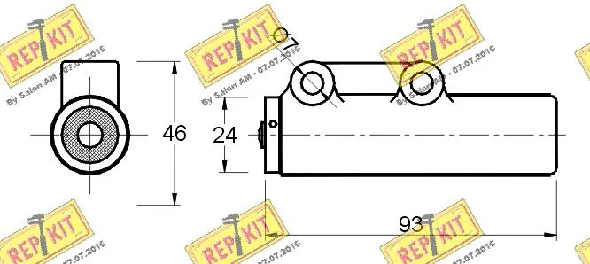 Vibration Damper, timing belt