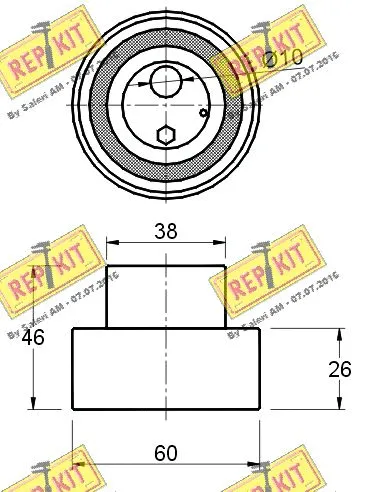Tensioner Pulley, timing belt