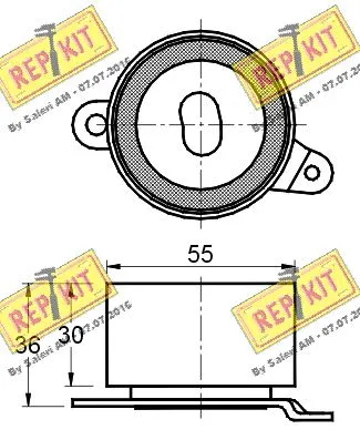 Tensioner Pulley, timing belt