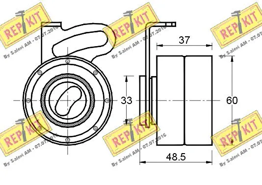 Tensioner Pulley, timing belt