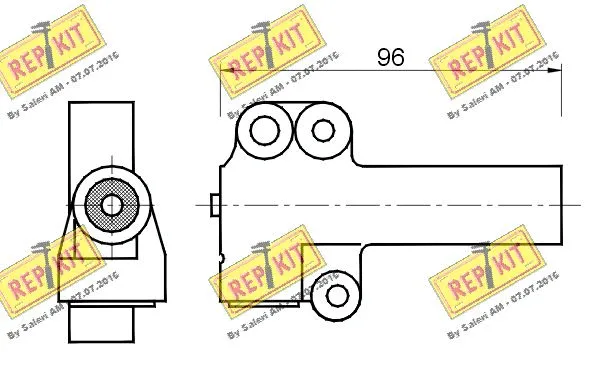 Vibration Damper, timing belt