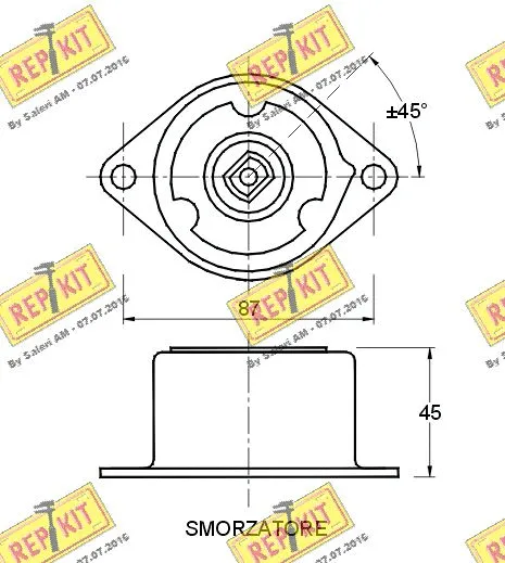 Belt Tensioner, V-ribbed belt