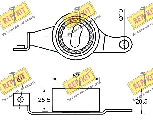 Tensioner Pulley, timing belt