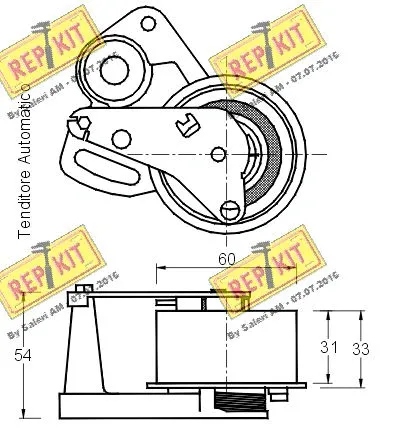 Tensioner Pulley, timing belt