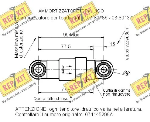 Vibration Damper, V-ribbed belt