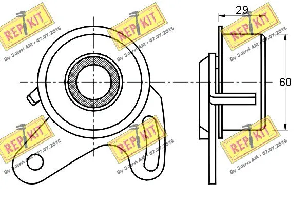 Tensioner Pulley, timing belt