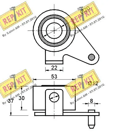Tensioner Pulley, timing belt