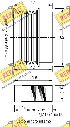 Alternator Freewheel Clutch