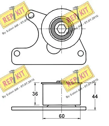Tensioner Pulley, timing belt