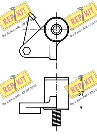 Tensioner Pulley, timing belt